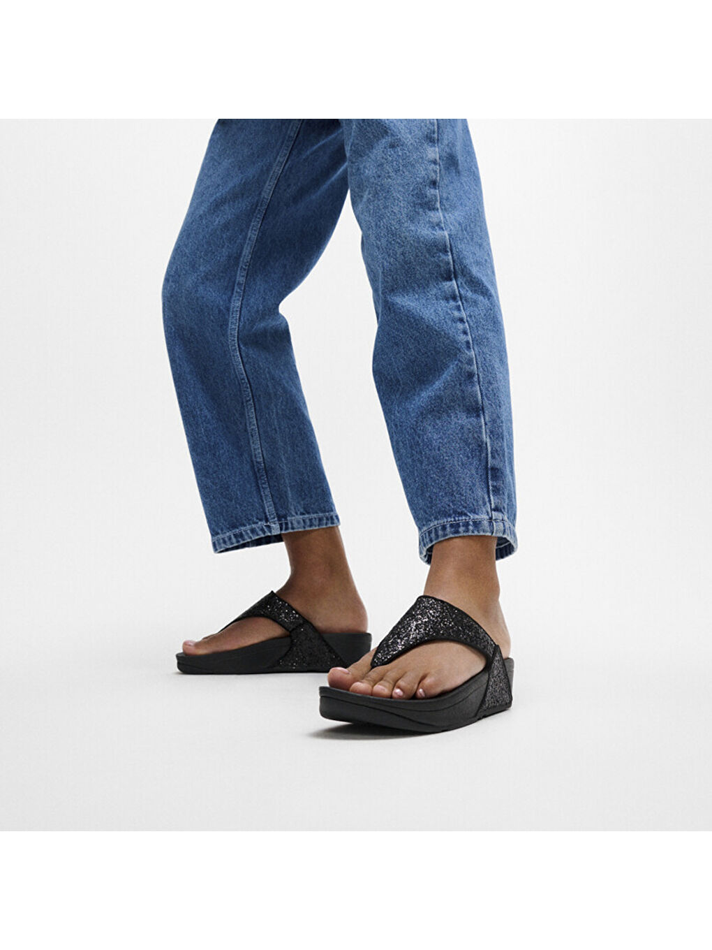 Kadın Siyah Parmak Arası Terlik-2