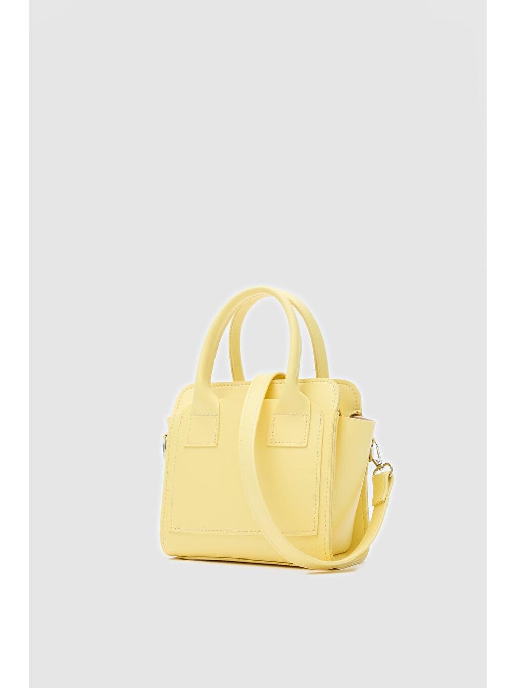 Simon El Ve Çapraz Çanta Sarı-4