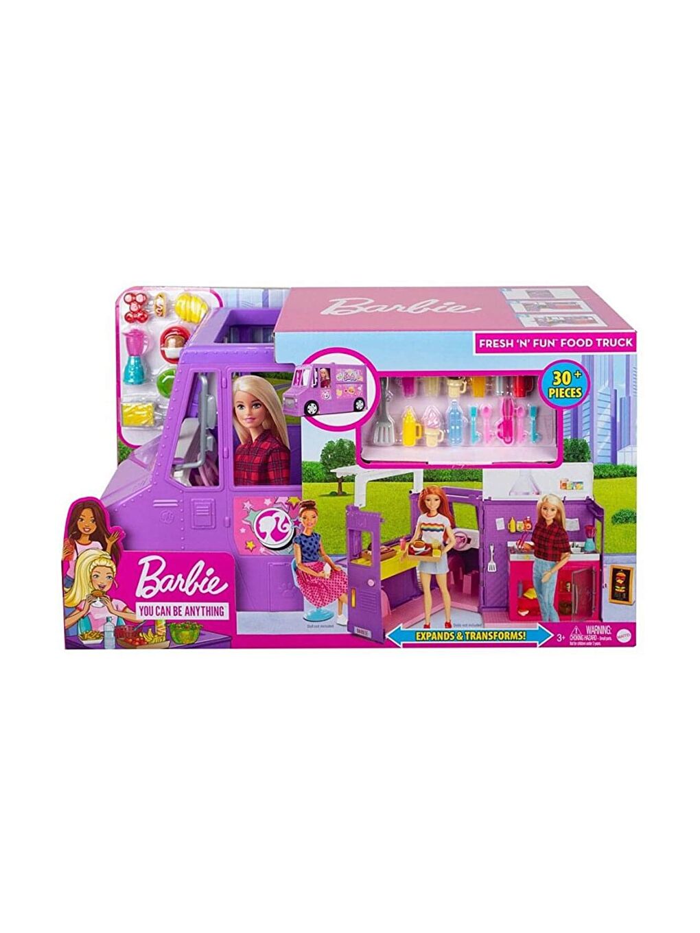 BARBIE Karışık Barbie'nin Yemek Arabası Oyun Seti - 2