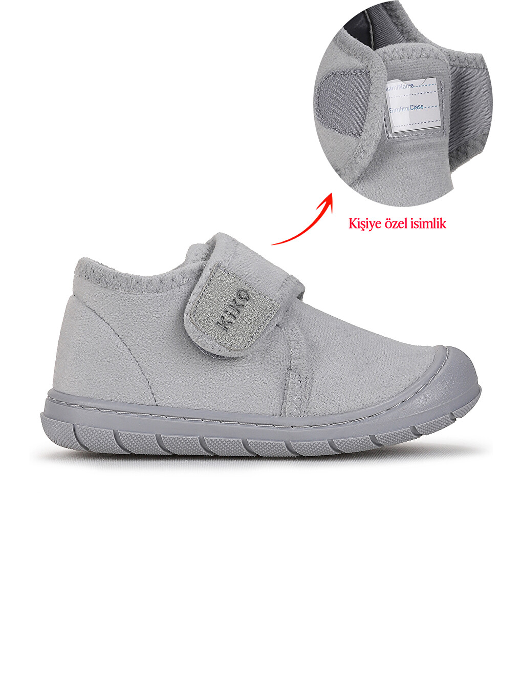Gri Vesla Erkek Çocuk Ev Okul Kreş Panduf-3