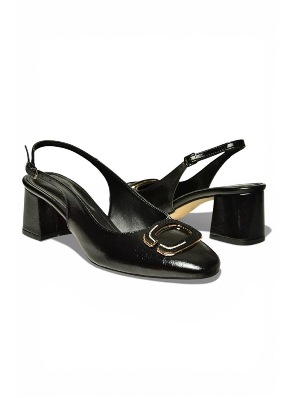 Siyah Kadın Topuklu Ayakkabı Y820310160-1