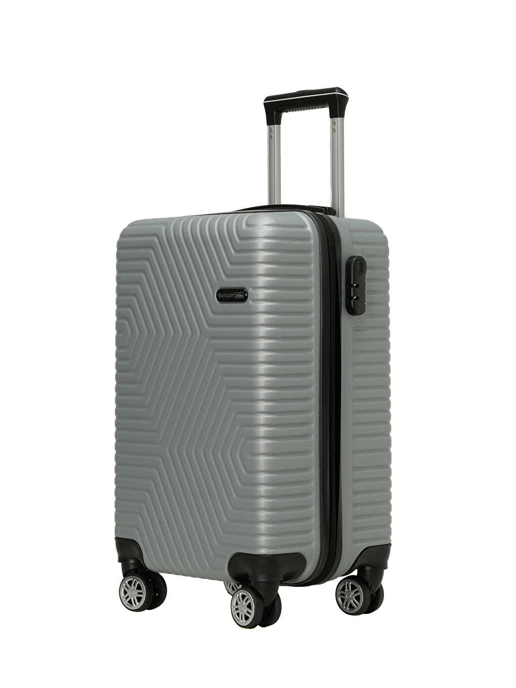 SANDERUM -K  5FX Gri Unisex Küçük Boy Valiz-1