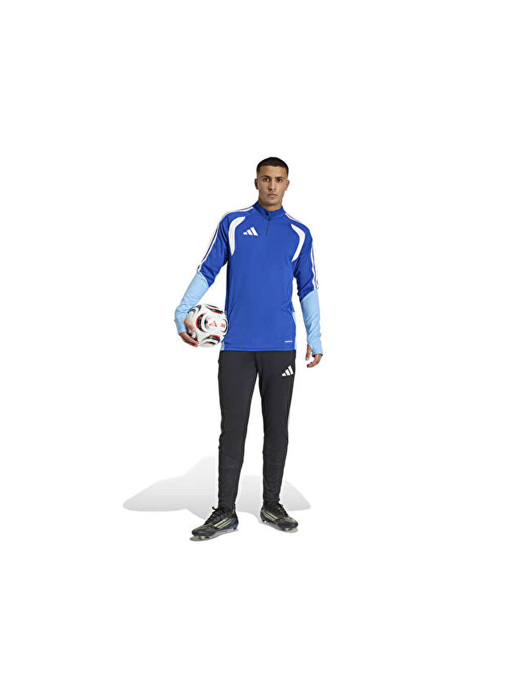Tiro 26 Competition Top Erkek Futbol Uzun Kollu Antrenman Tişörtü Ka5148 Mavi-5