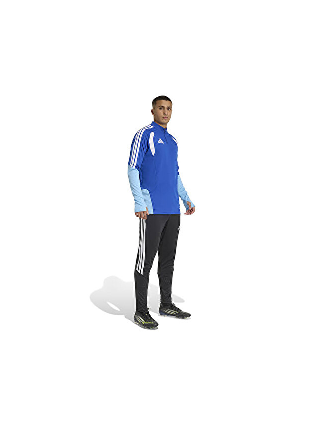 Tiro 26 Competition Top Erkek Futbol Uzun Kollu Antrenman Tişörtü Ka5148 Mavi-6