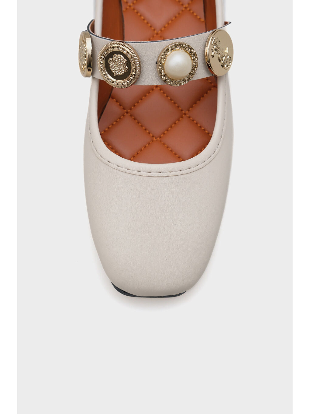 Ekru Mimi Kadın Babet-2