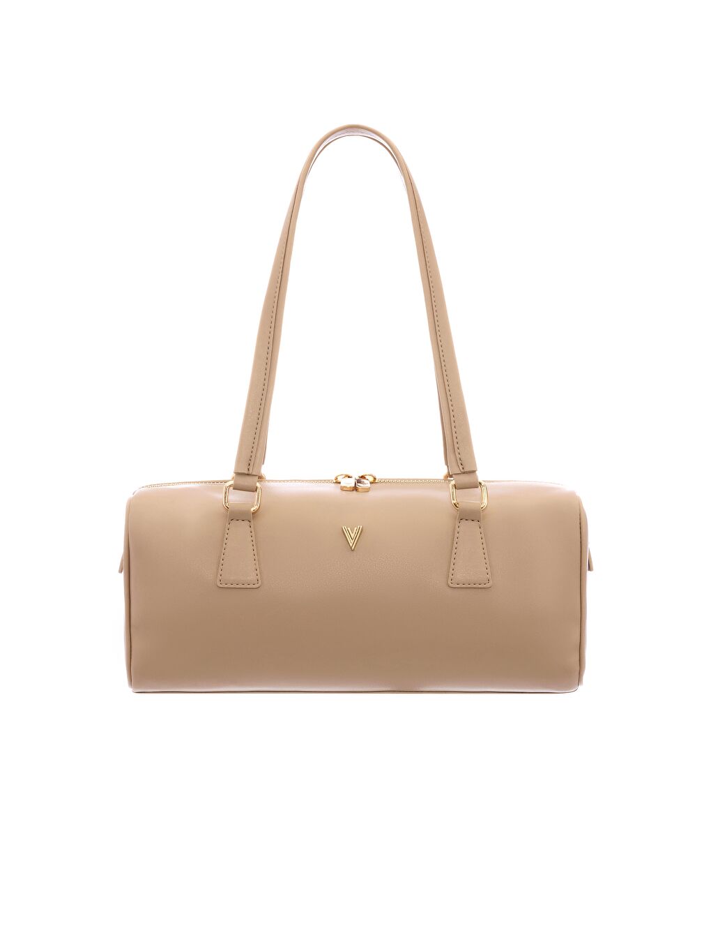 Valeria Bowling Omuz Çantası Bej