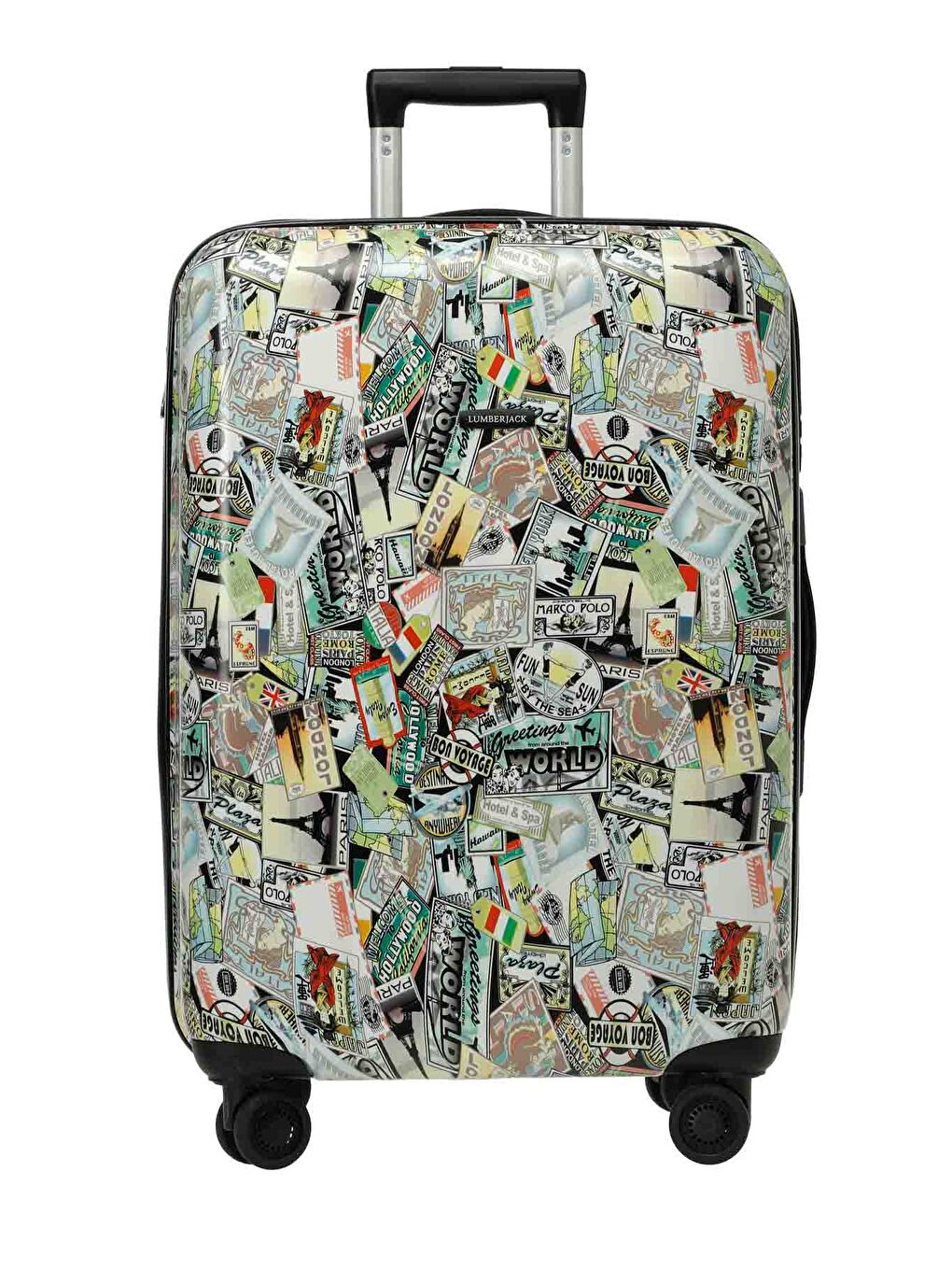 Karışık PC LONDON -B 5FX MULTI Unisex Büyük Boy Valiz