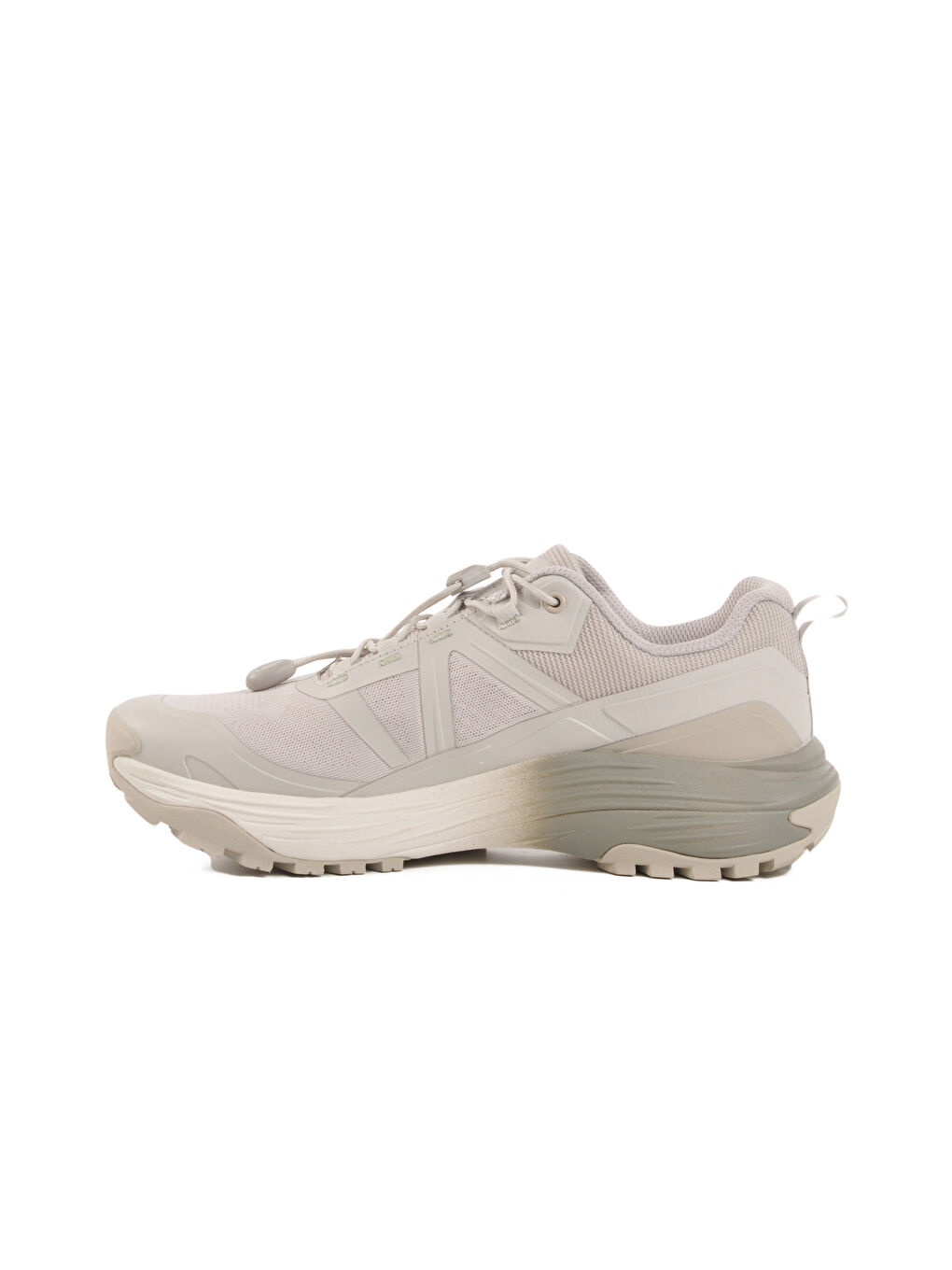 Gri Fileli Hava Alabilen Erkek Spor Ayakkabı 360720 M-1