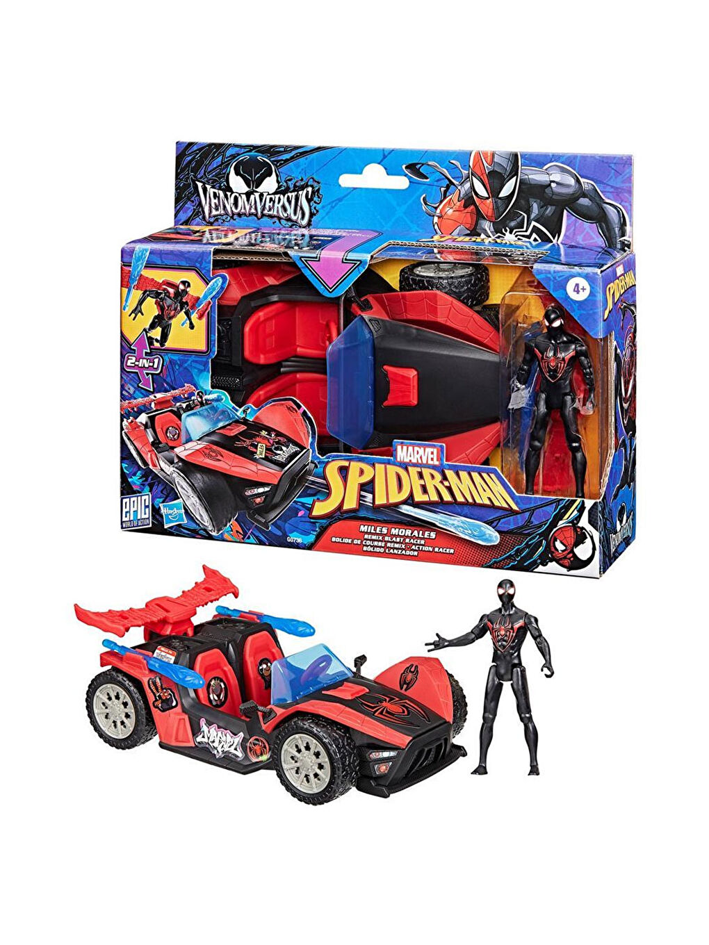 Venom Versus Miles Morales Araç G0736