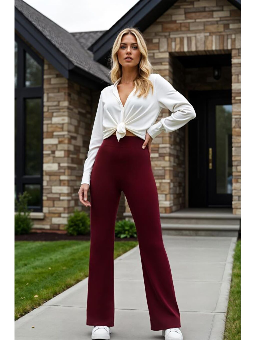 Bordo DS SORA ISPANYOL PAÇA KADIN TAYT 2025-2