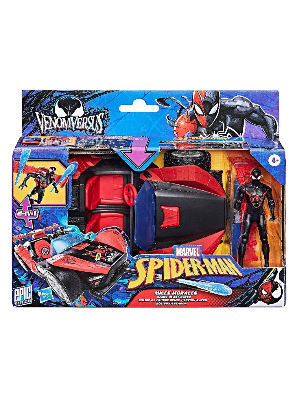 Venom Versus Miles Morales Araç G0736-3