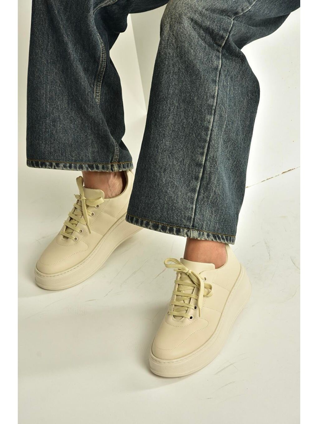 Bej Kadın Spor Ayakkabı T274148309-2