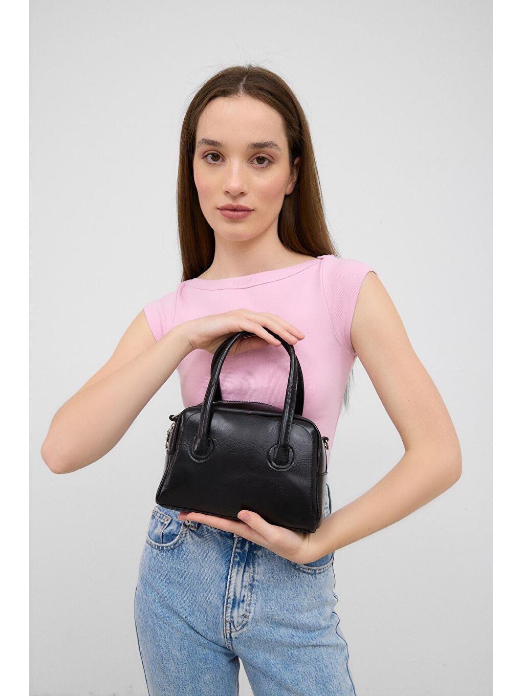 Mivy Çapraz Çanta Siyah-4