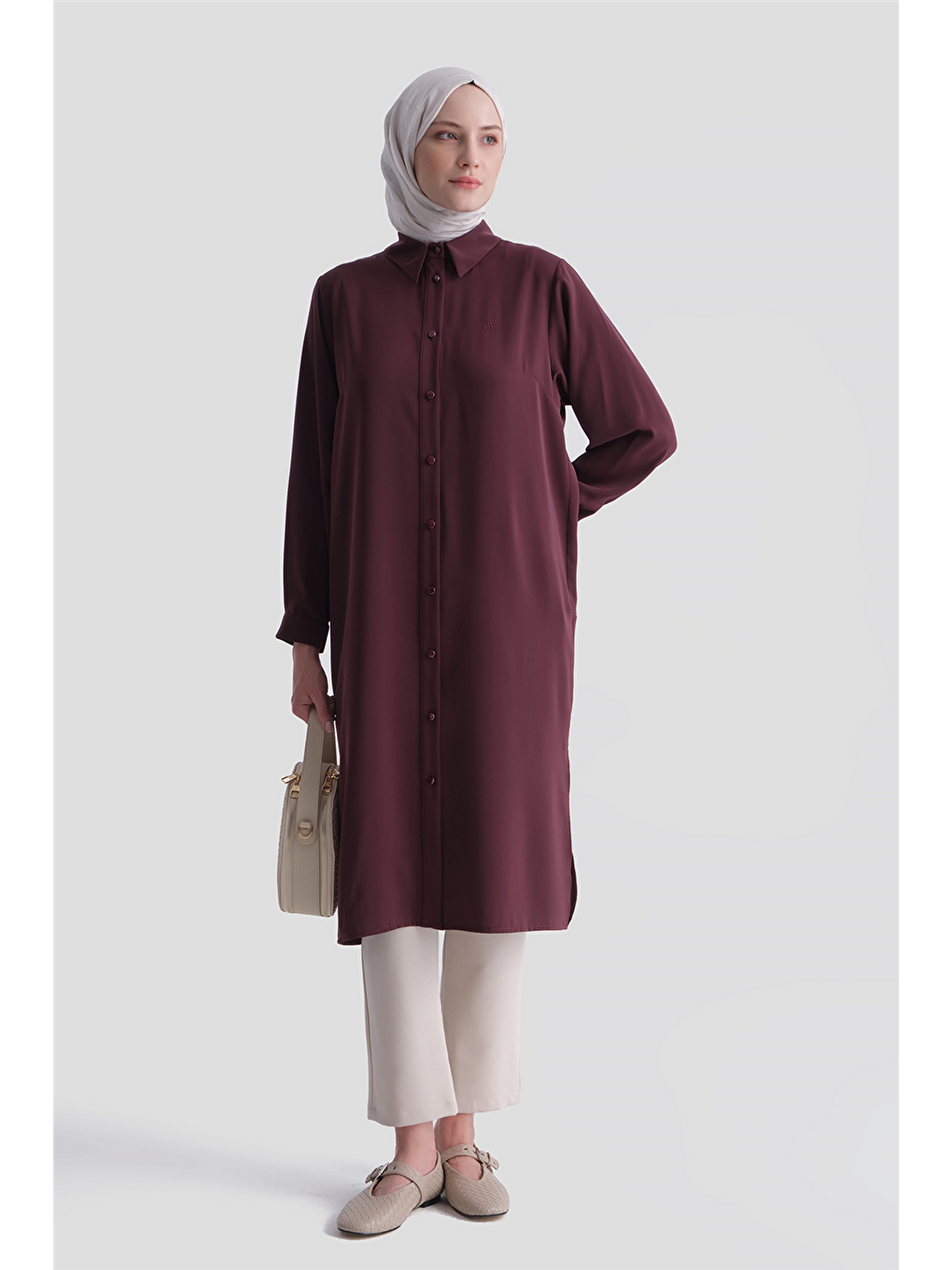 A Logolu Tunik Bordo-1