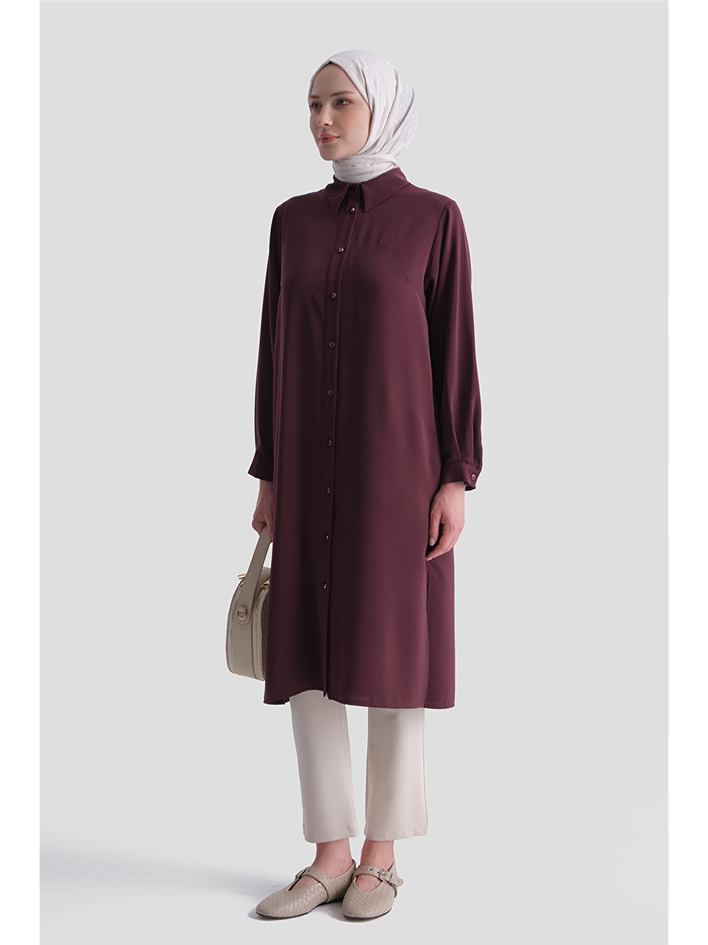 A Logolu Tunik Bordo-2