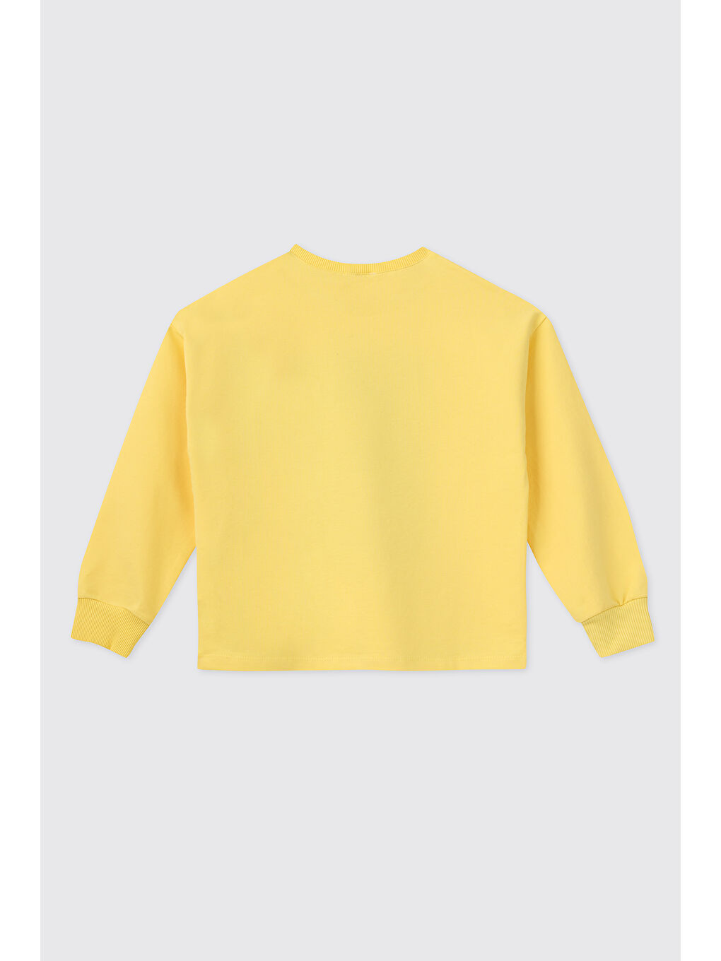 Kız Çocuk Sarı Sweatshirt-1