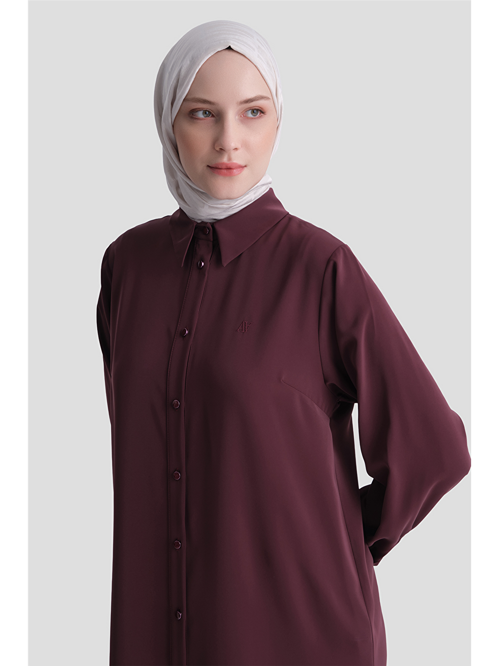 A Logolu Tunik Bordo-3