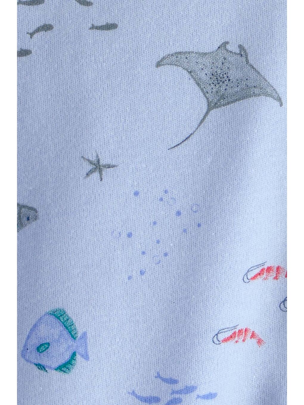 Erkek Bebek Uyku Tulumu Prematüre-9 Ay Mavi-2