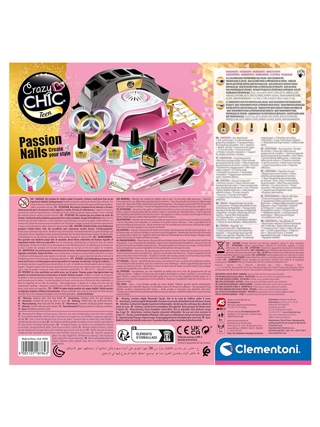 Crazy Chic Tırnak Tutkusu 18784-5