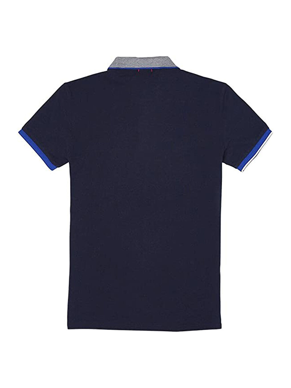 Lacivert Polo E68 Erkek Mavi Polo Tişört-2