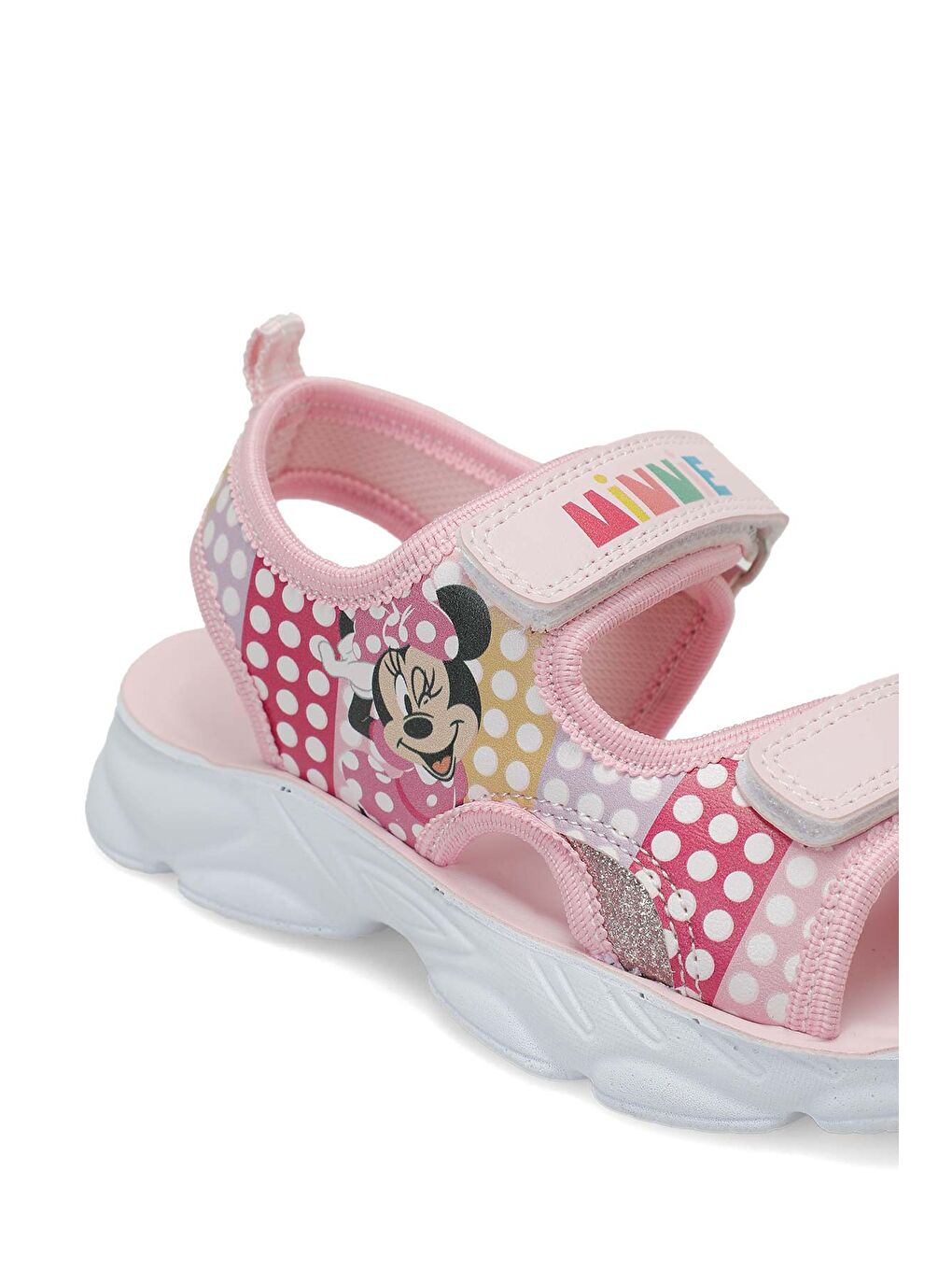 BURTON.P Pembe Kız Çocuk Sandalet-6