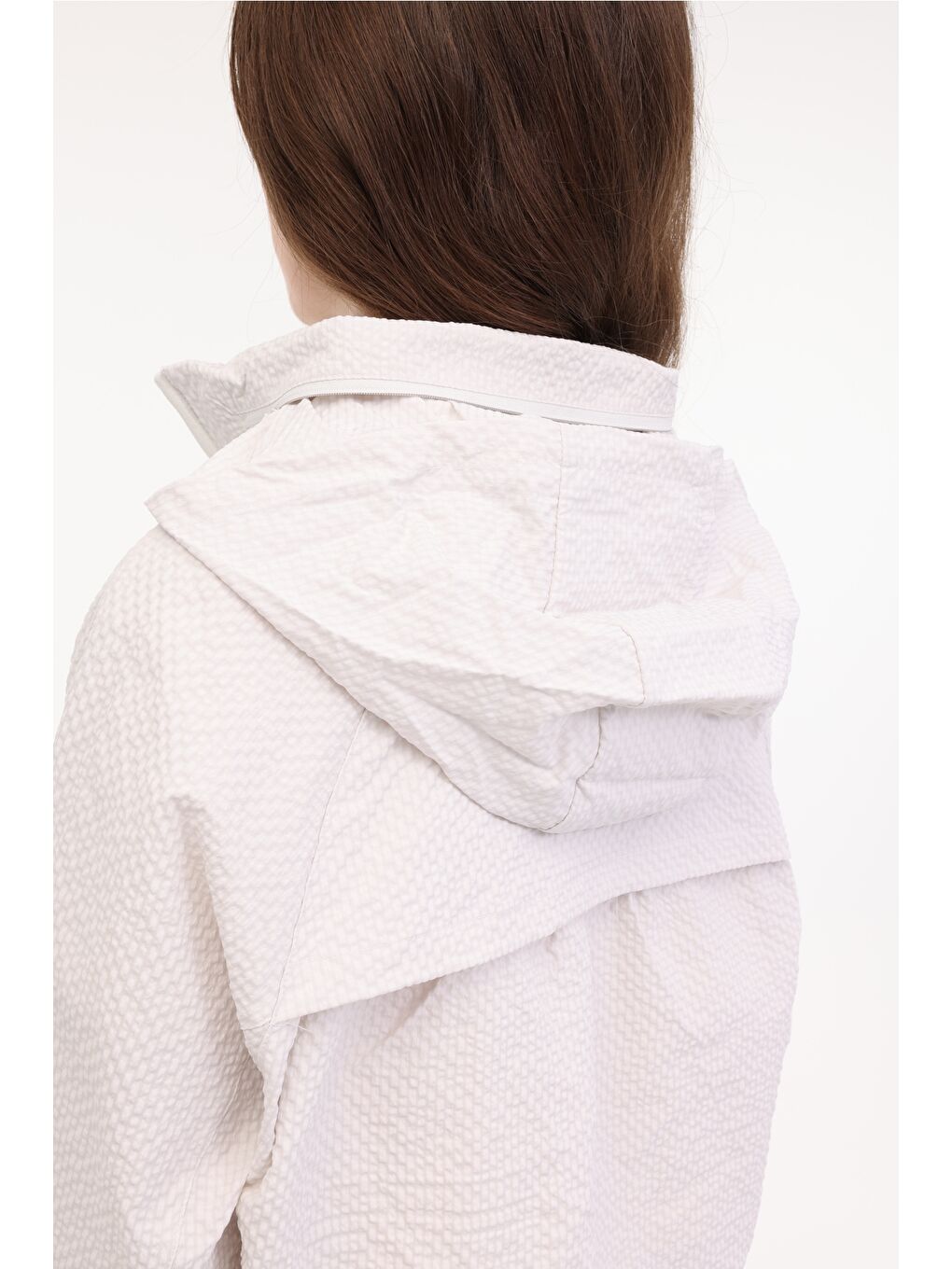 Beyaz WL RAIN 18KT36 5FX KIRIK BEYAZ Kadın Eşofman Üstü-4