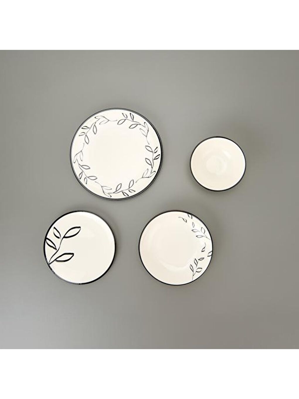 Karışık Kitchen Nemi 24 Parça Yemek Takımı - Renkli-2