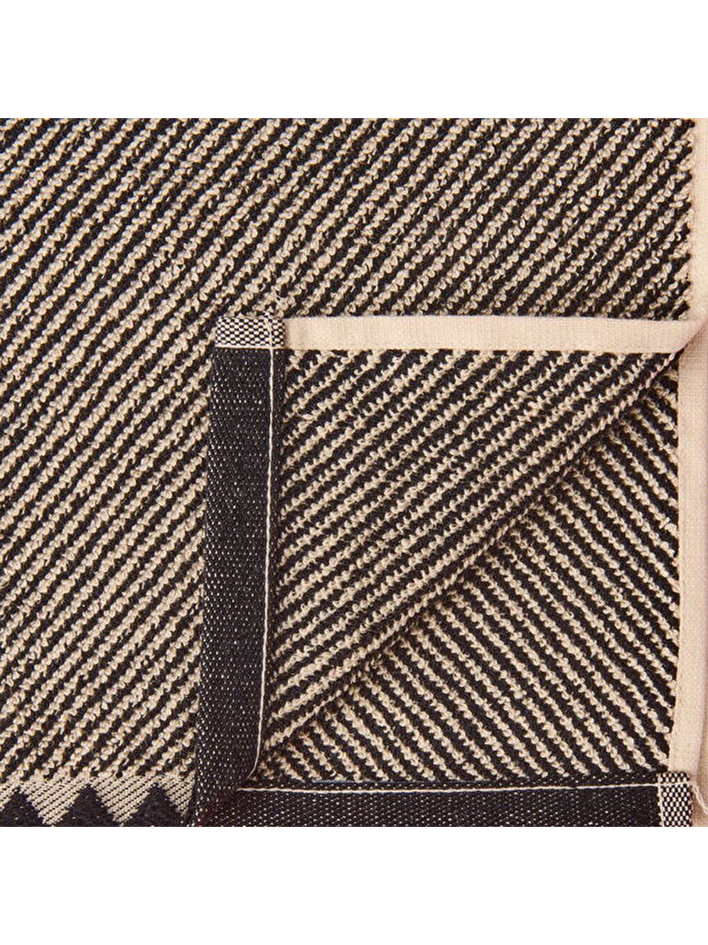 Soft İpliği Boyalı Yüz Havlusu - Bej - 50x80 cm-1