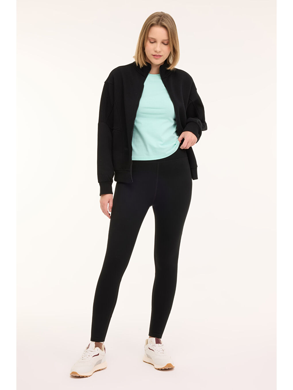 WL EDYTH 26YJ-48 4PR Siyah Kadın Tayt-2