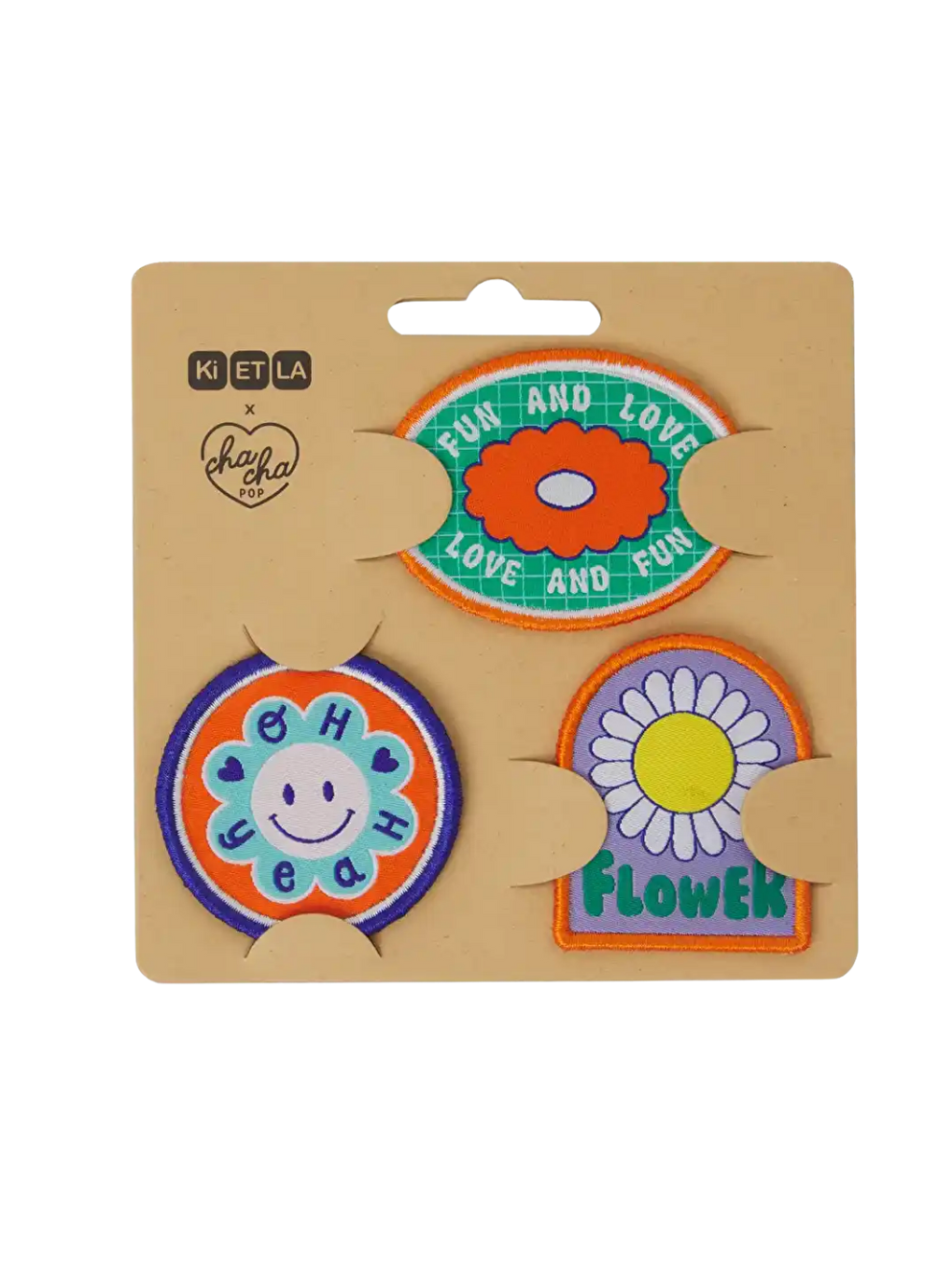 Karışık Cırt Cırtlı Patch Seti Flower