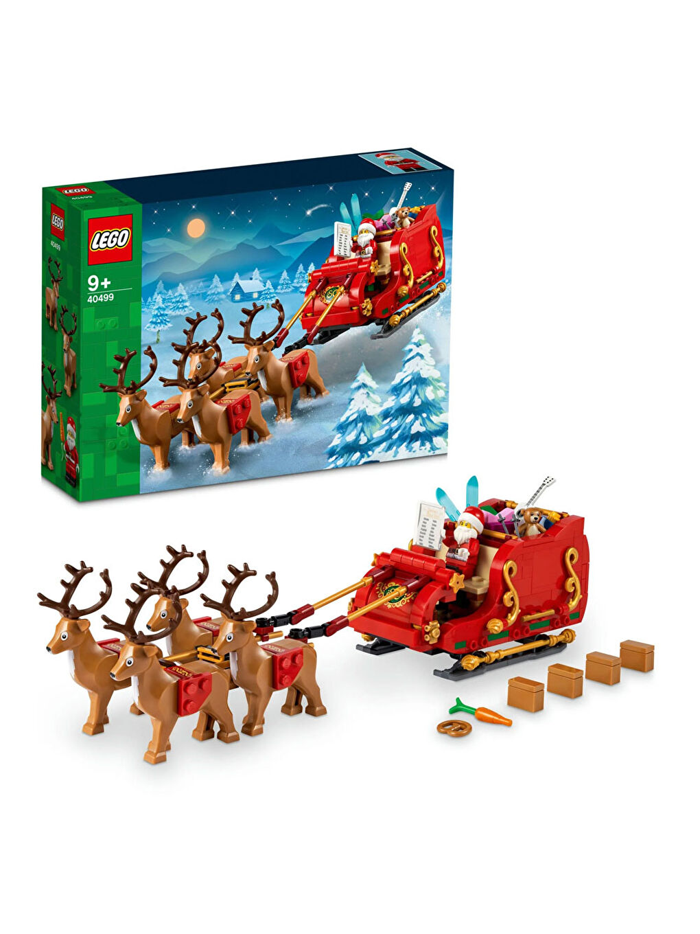 LEGO Iconic Noel Baba Kızağı 40499Renk: Renksiz