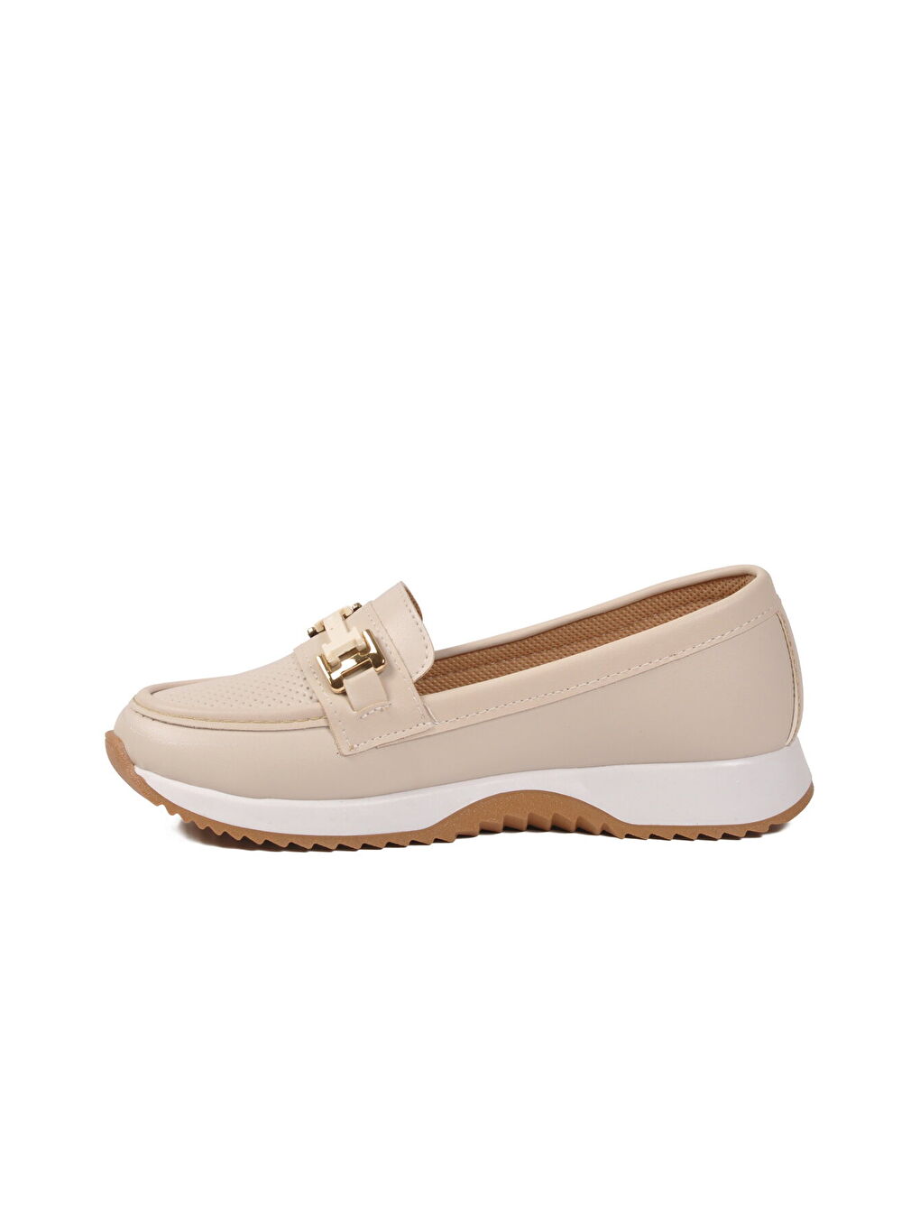 Bej Hafif Esnek Kadın Casual Ayakkabı 067 Z-3