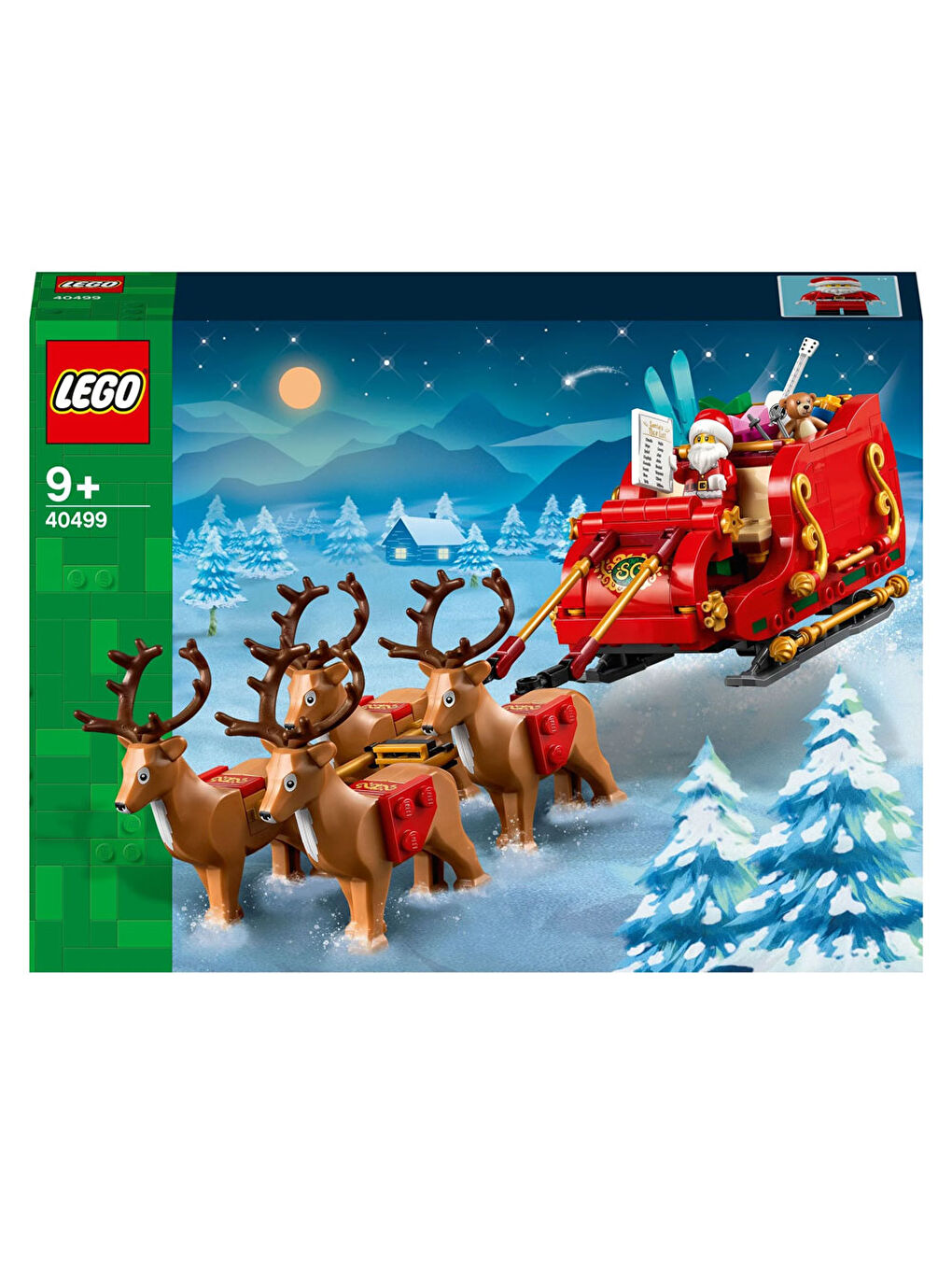 LEGO Iconic Noel Baba Kızağı 40499Renk: Renksiz-5