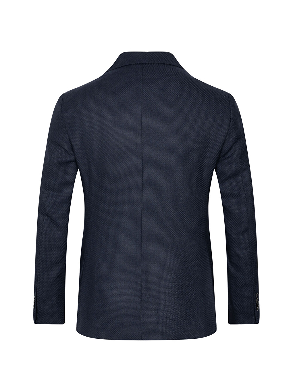 Lacivert Comfort Fit Mono Yaka Klasik Ceket-1