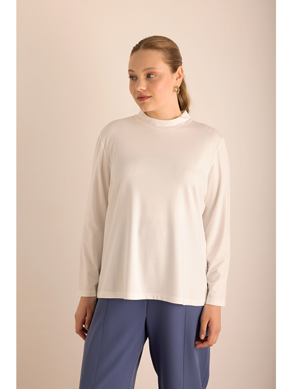 Ekru Dik Yaka Body-3