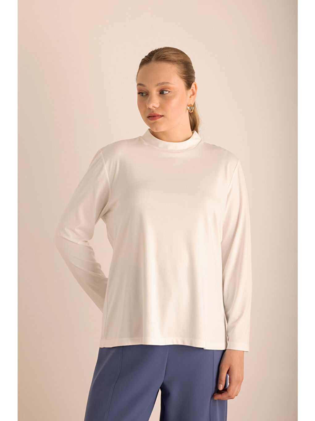 Ekru Dik Yaka Body-4