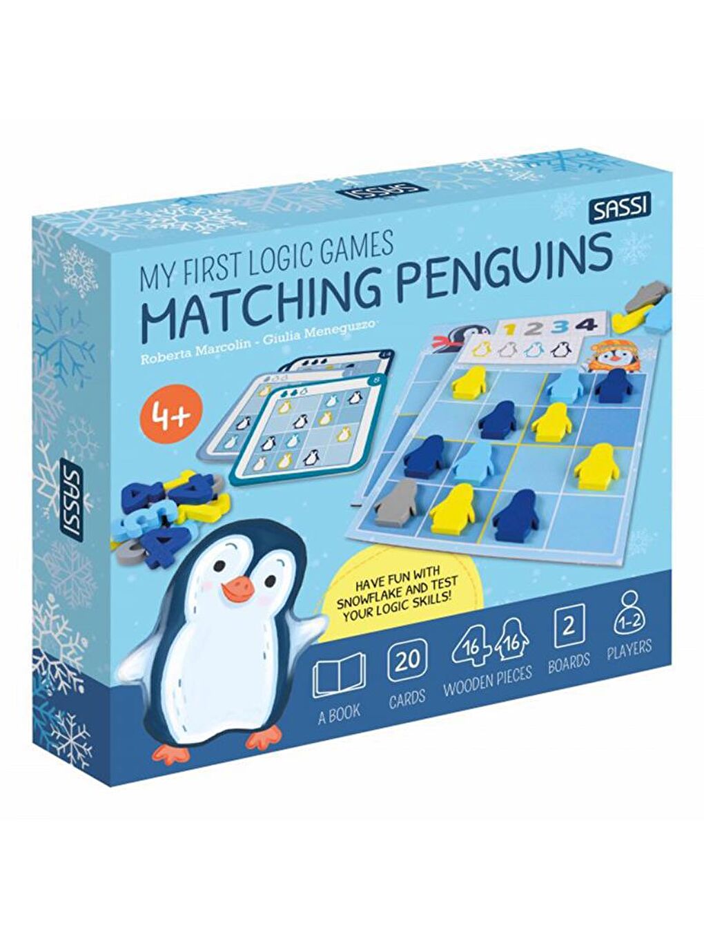 Sassi Renksiz My First Logic Games - Matching Penguins