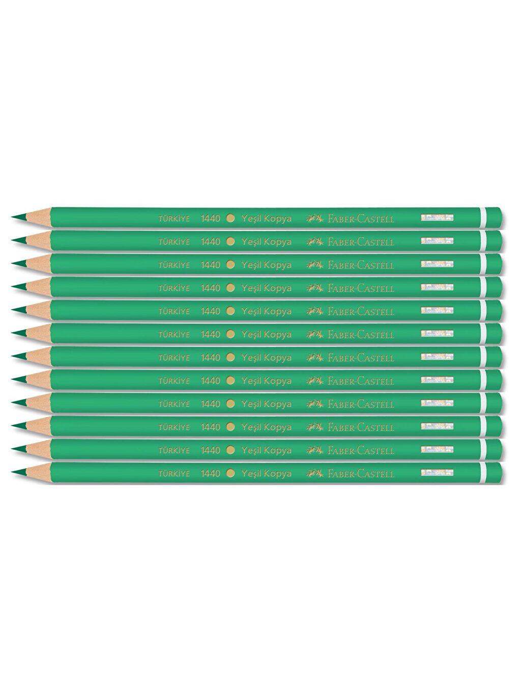 Yeşil Kopya Kalemi 12 Adet