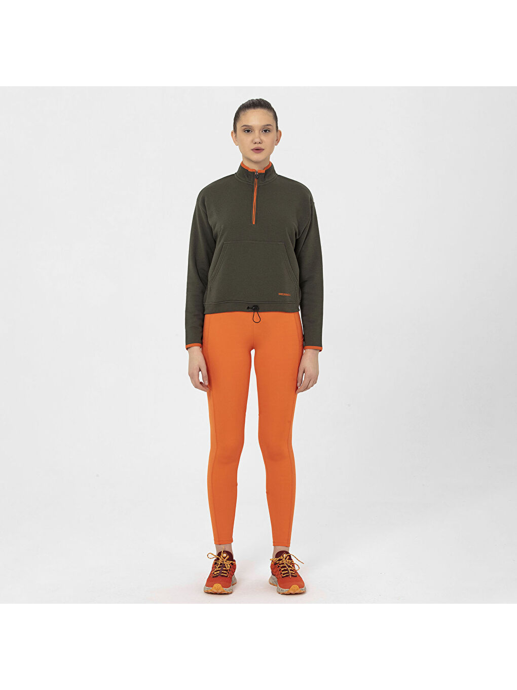 Haki Sense Kadın Yeşil Sweatshirt-6