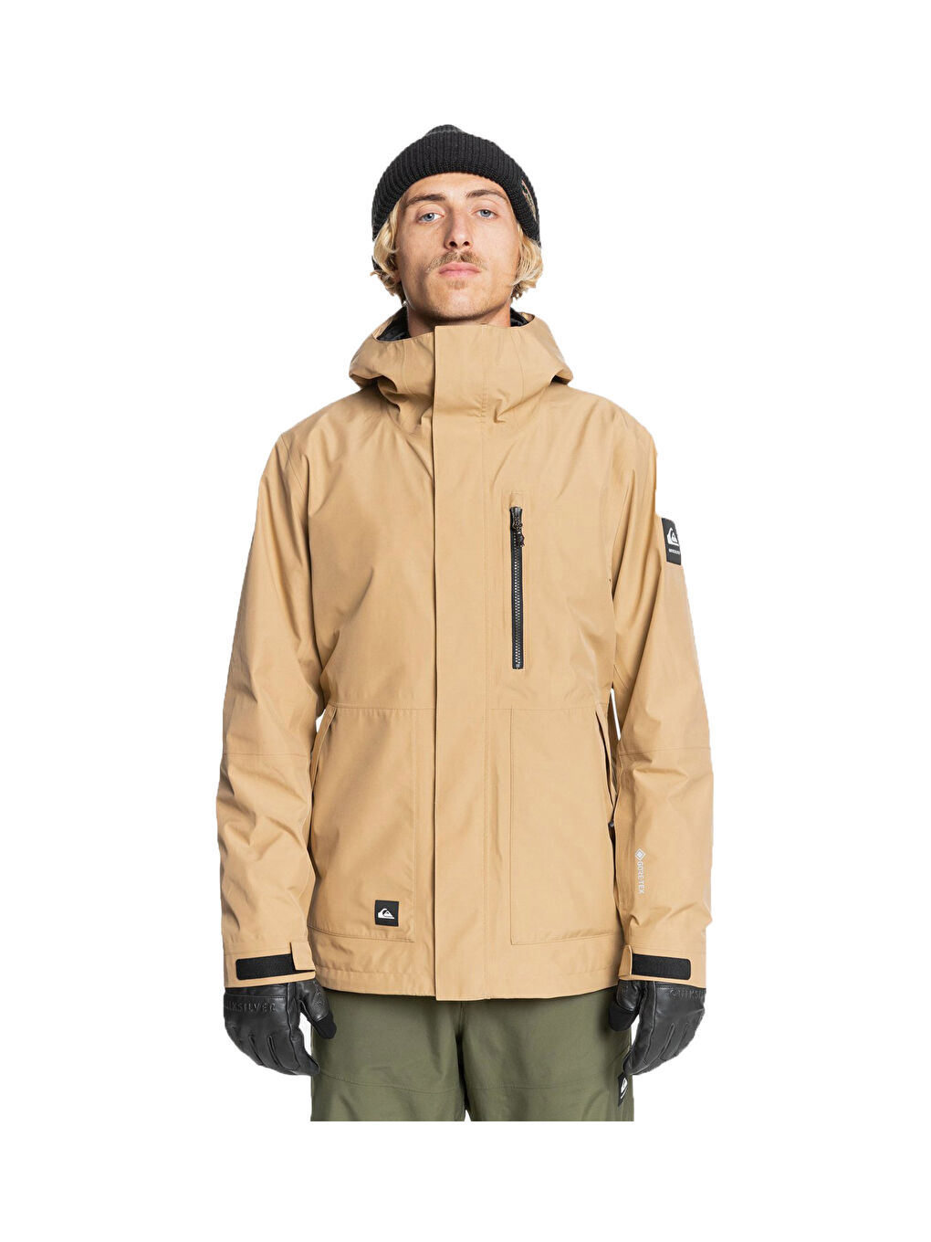 Mission Gore-tex Erkek Bej Snowboard Ceketi