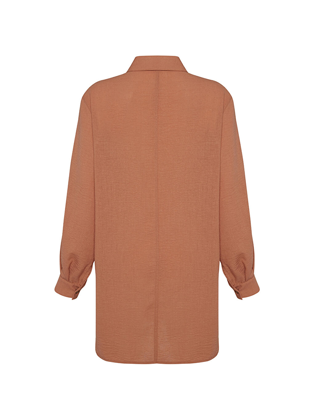 Turuncu Basic Bluz-2