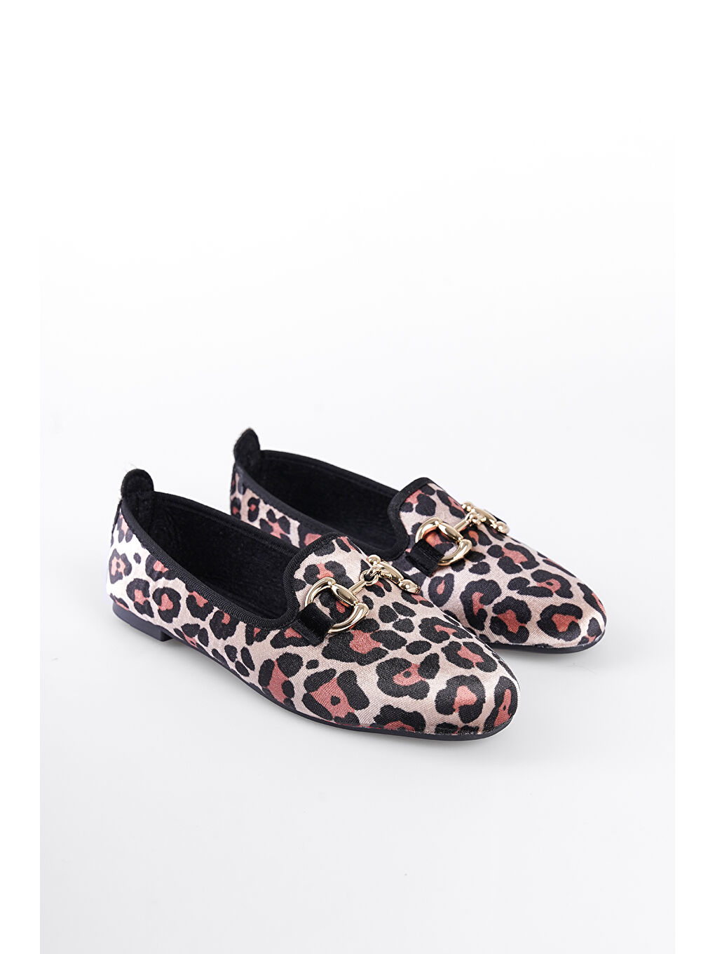 Kahverengi Velvet Kadın Babet