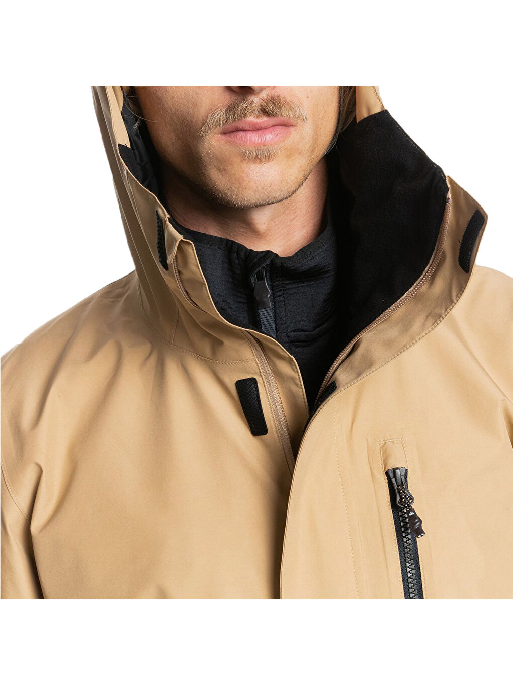 Mission Gore-tex Erkek Bej Snowboard Ceketi-2