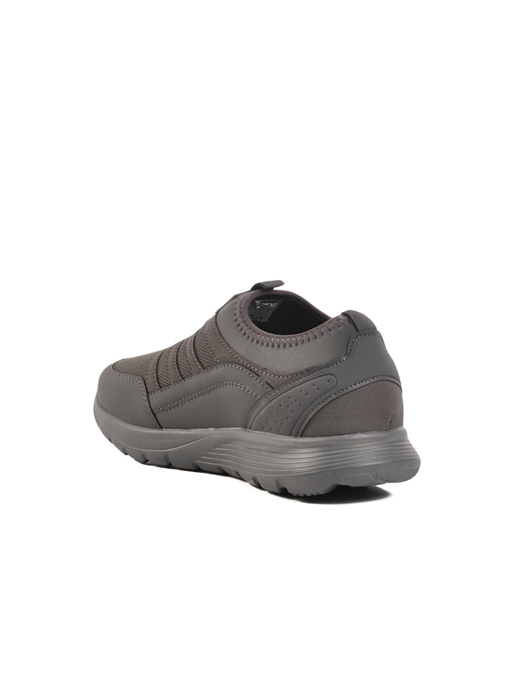 Gri Füme Fileli Hafif Esnek Erkek Spor Ayakkabı Disc M-3