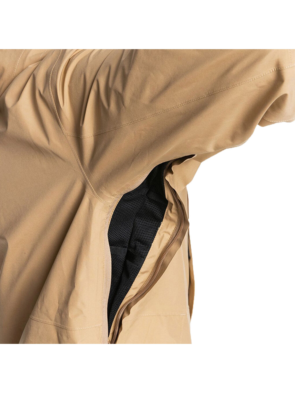 Mission Gore-tex Erkek Bej Snowboard Ceketi-3