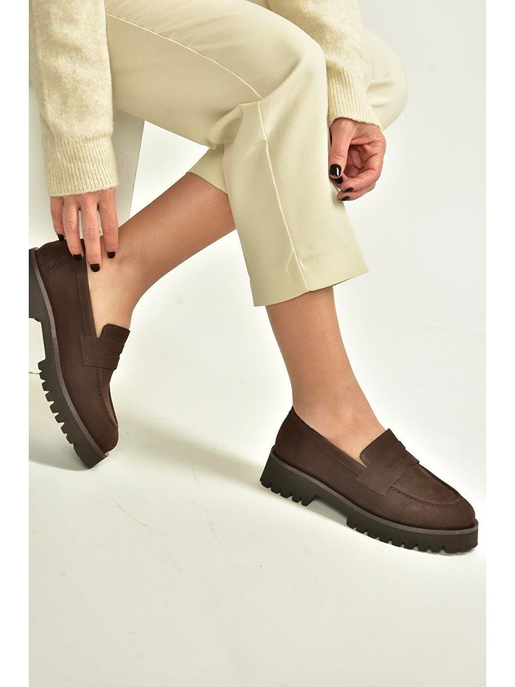 Kahverengi Kadın Ayakkabı V944086101-3