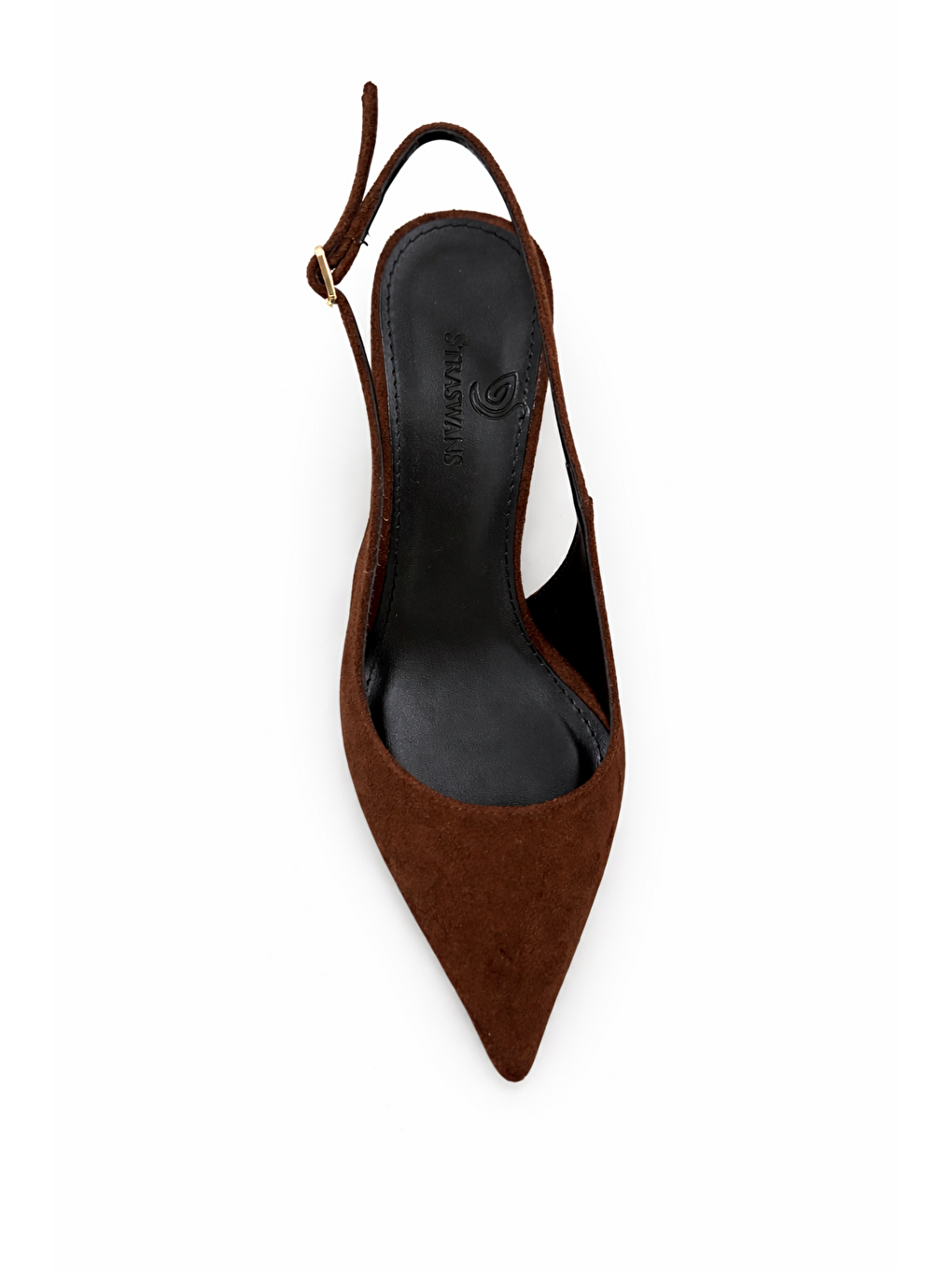 Kahverengi Marcela  Kadın Topuklu Süet  Ayakkabı Kahve-1