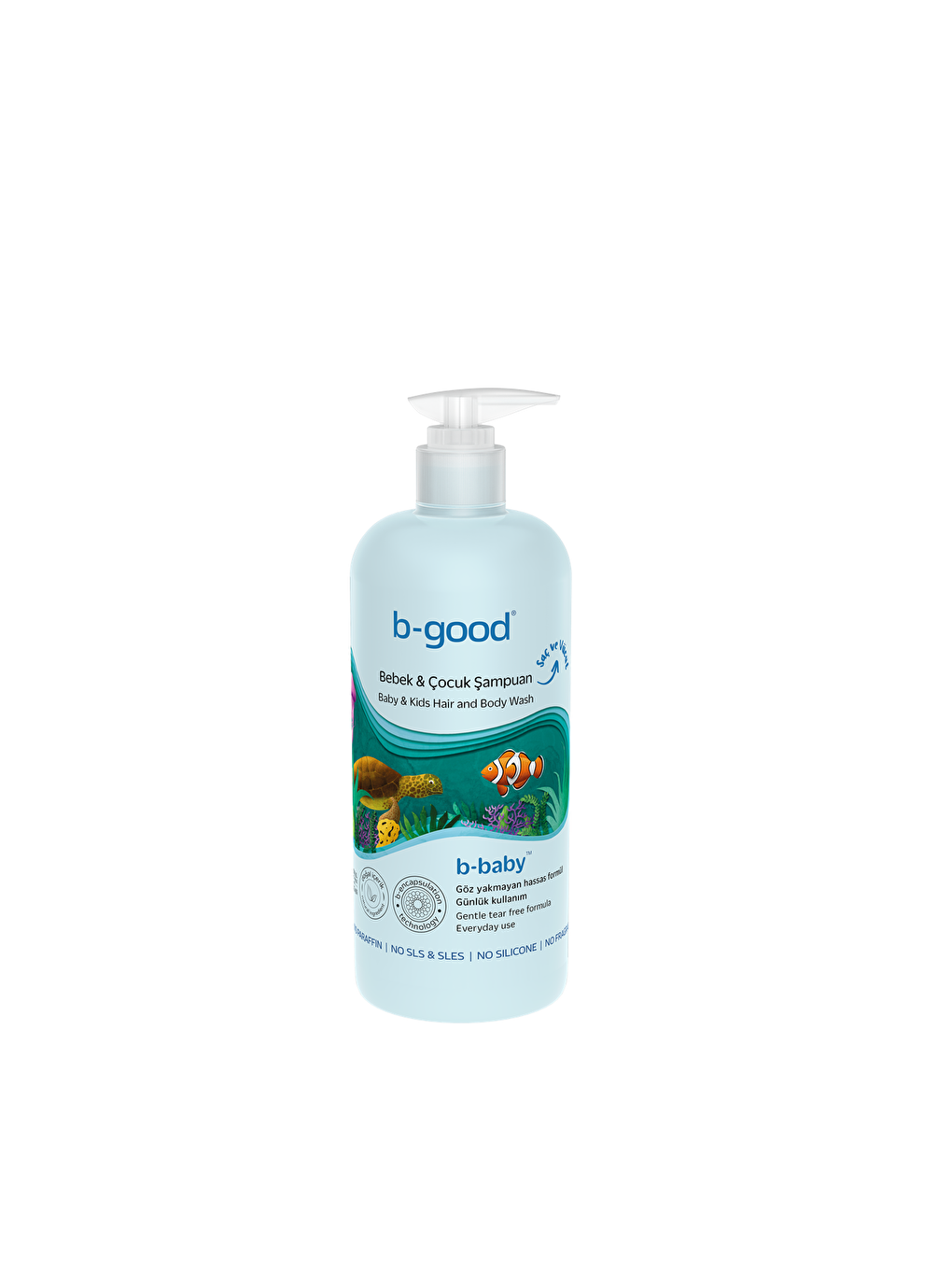 B-Good Care Renksiz b-baby Bebek ve Çocuk Saç ve Vücut Şampuanı 500 ml