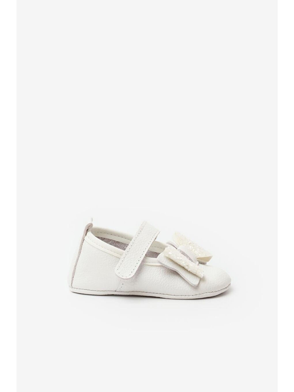 Beyaz  Pullu Cırtlı Kız Bebek Makosen-1