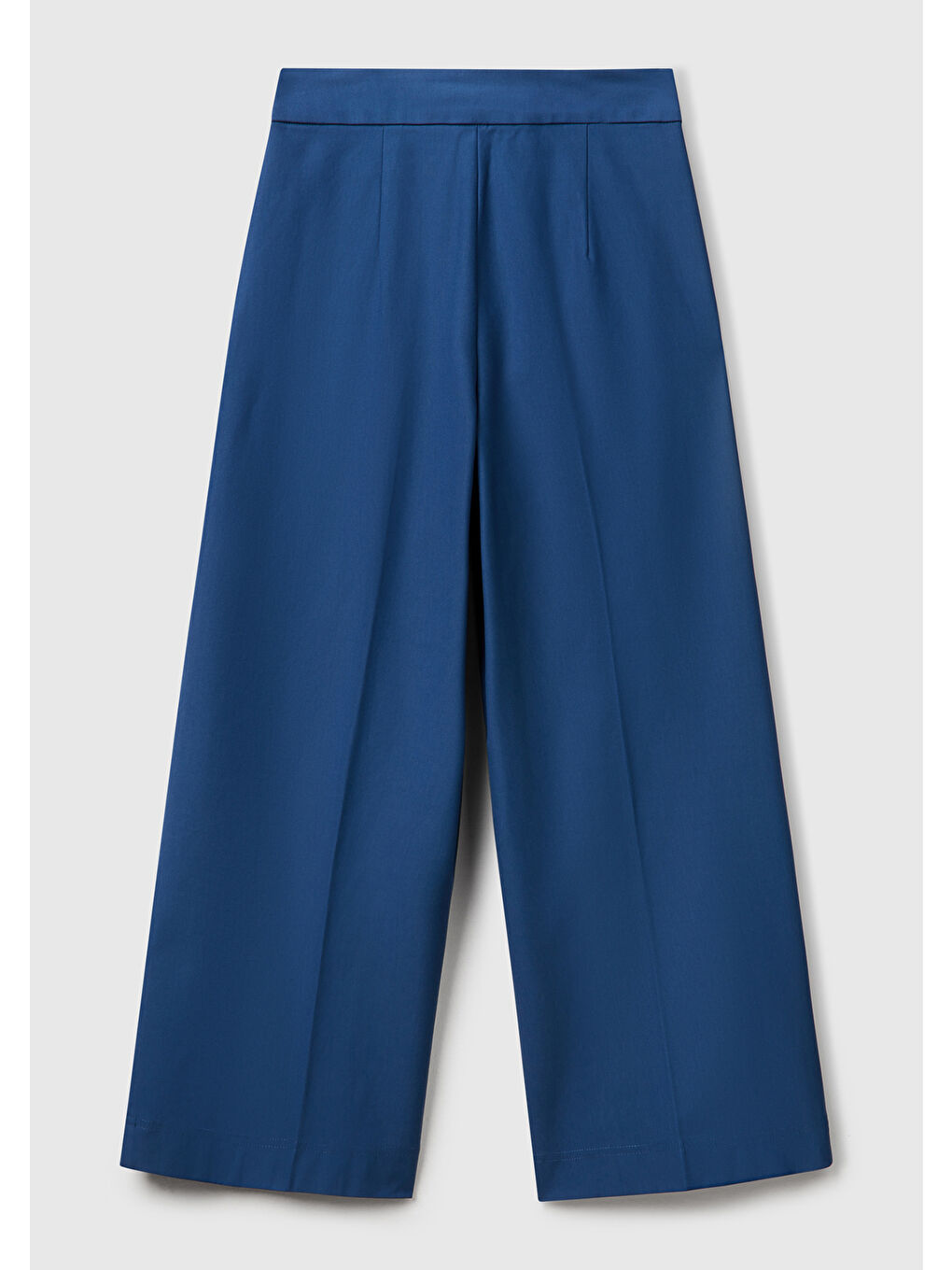 Mavi Kadın Denim Pamuk Karışımlı Cepli Straight Fit Yüksek Bel Pantolon-3